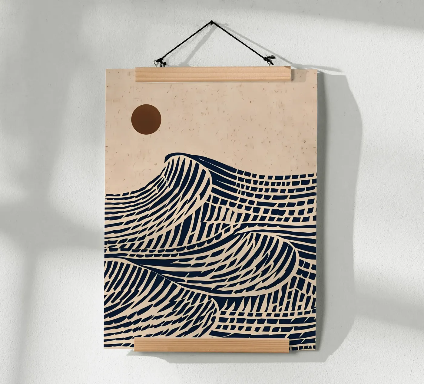 Marea indaco poster da Artistic-shop