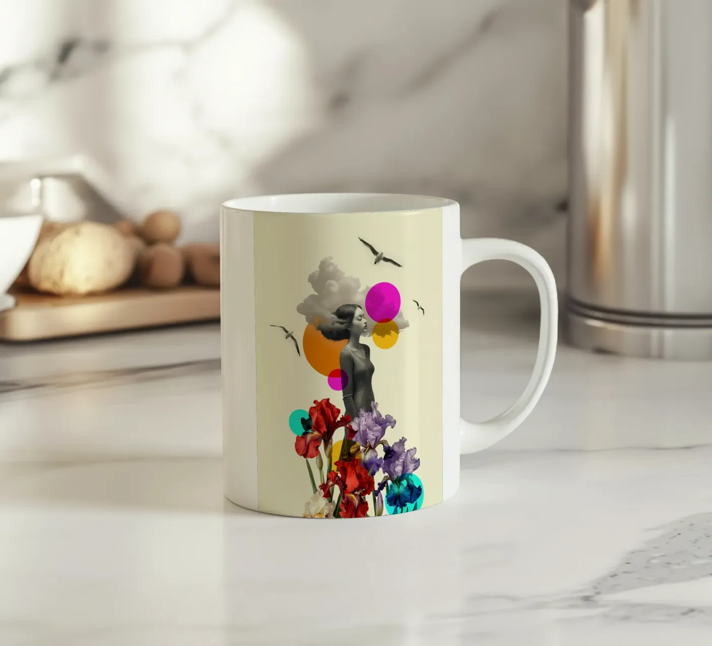 Inner Sky ceramic mug by Indigo Rain