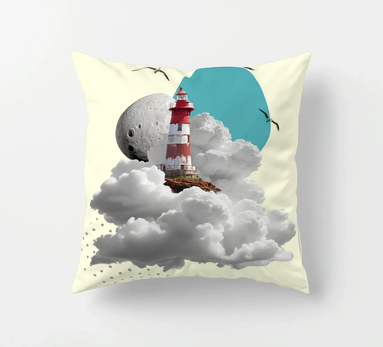 Lighthouse Dreams cuscino da Indigo Rain