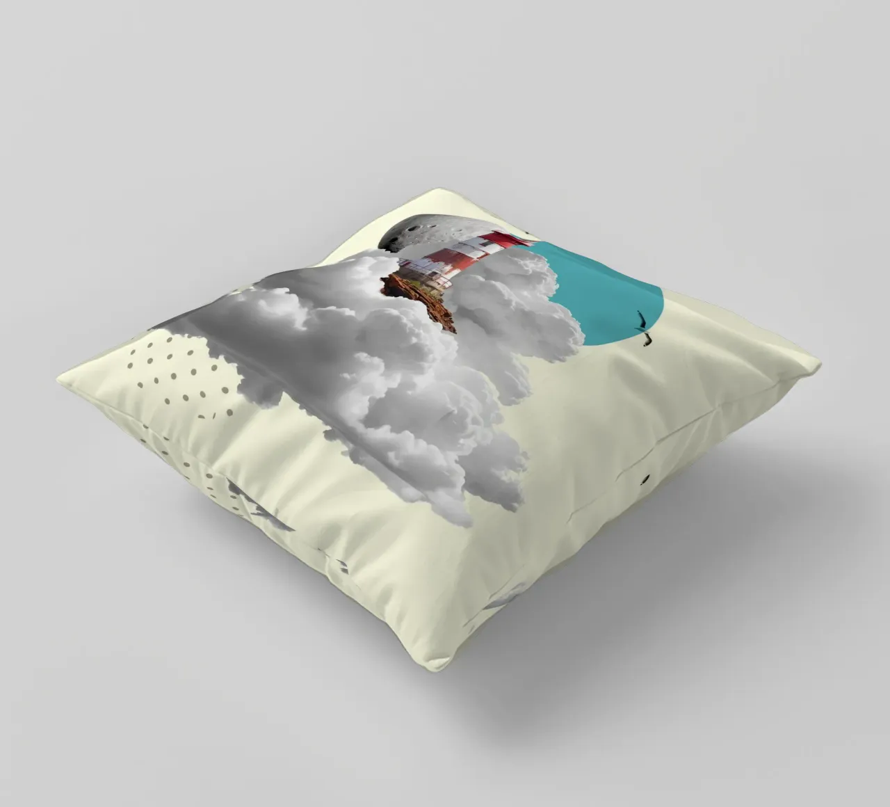 Lighthouse Dreams cuscino da Indigo Rain