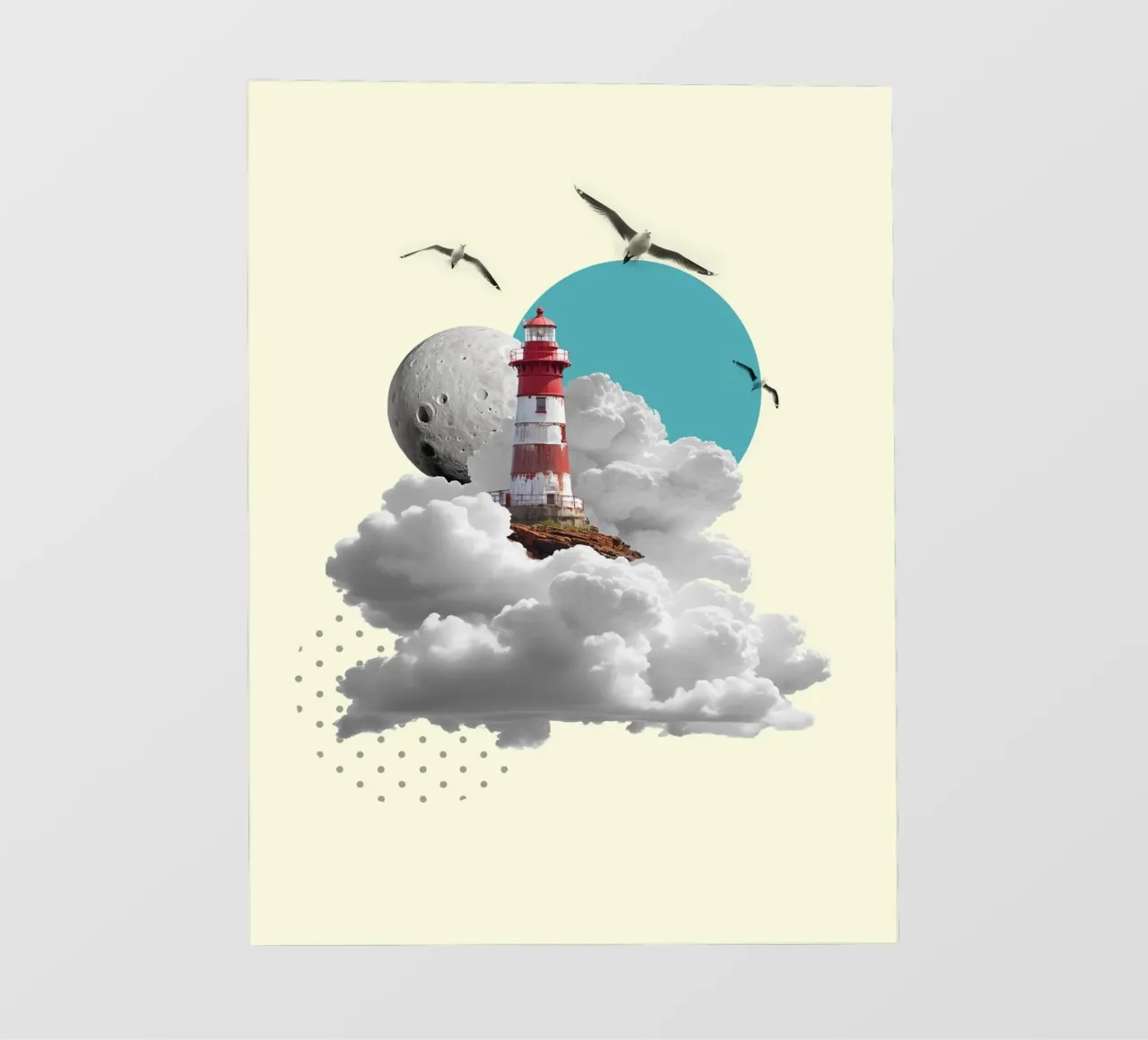 Lighthouse Dreams telo in pvc da Indigo Rain
