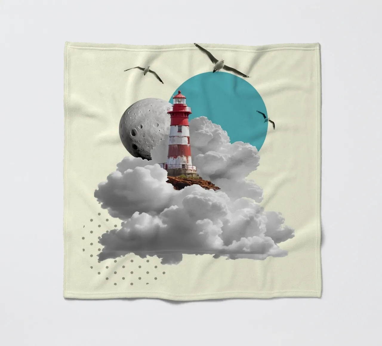 Lighthouse Dreams coperta in pile da Indigo Rain