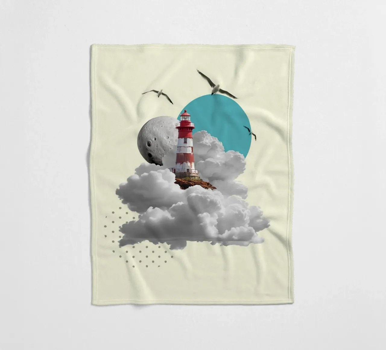 Lighthouse Dreams coperta in pile da Indigo Rain