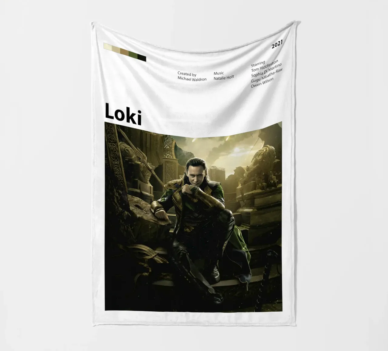 Loki coperta in pile da The Movie Wall