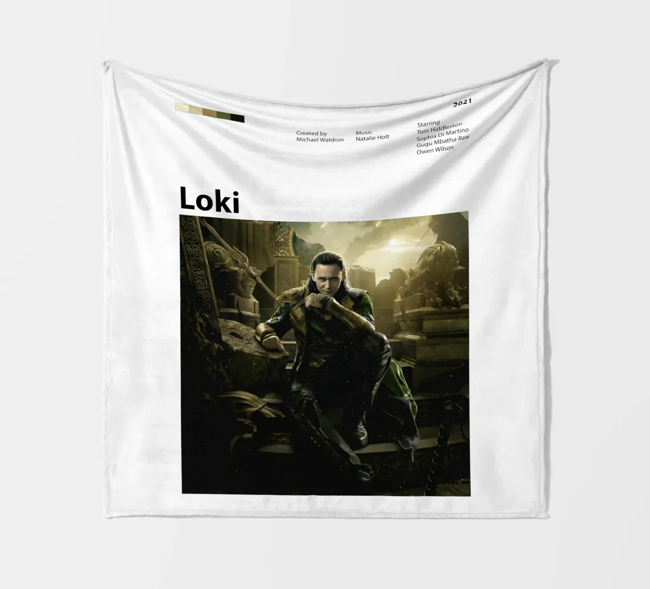 Loki coperta in pile da The Movie Wall