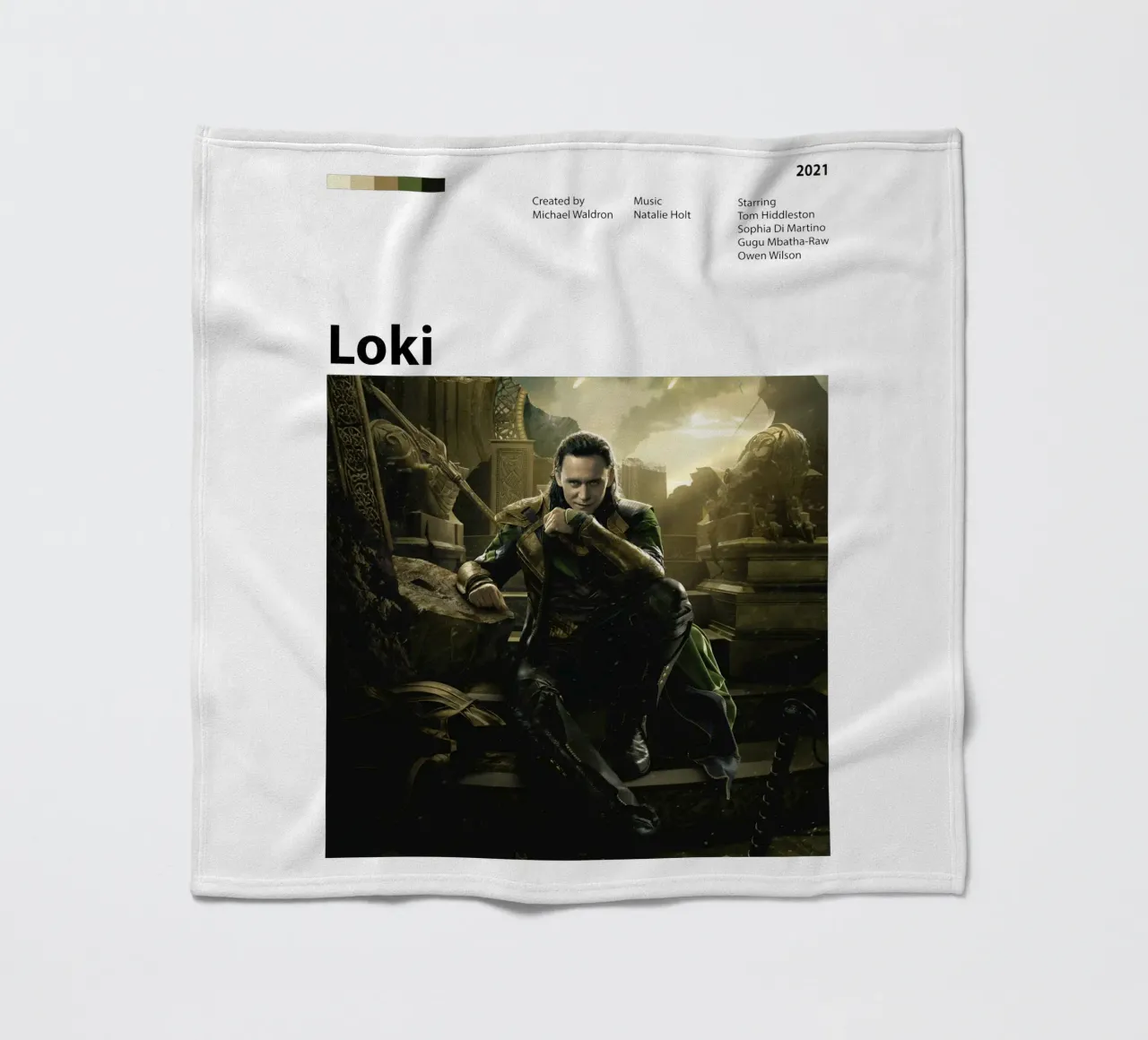 Loki coperta in pile da The Movie Wall