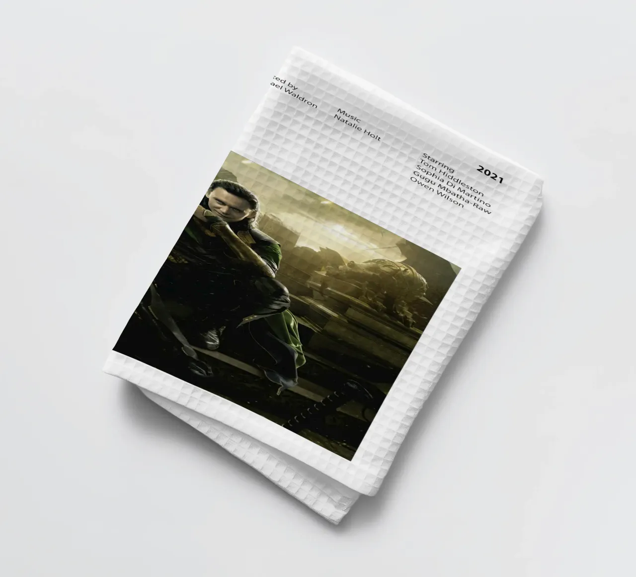 Loki canovaccio da cucina da The Movie Wall