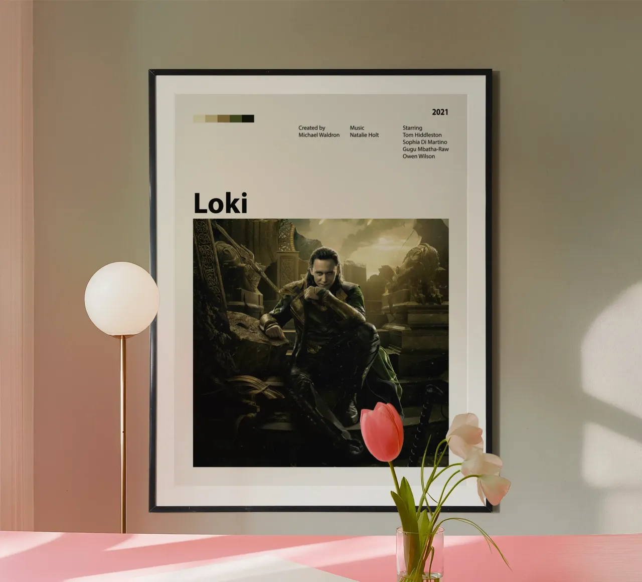 Loki carta hahnemühle da The Movie Wall
