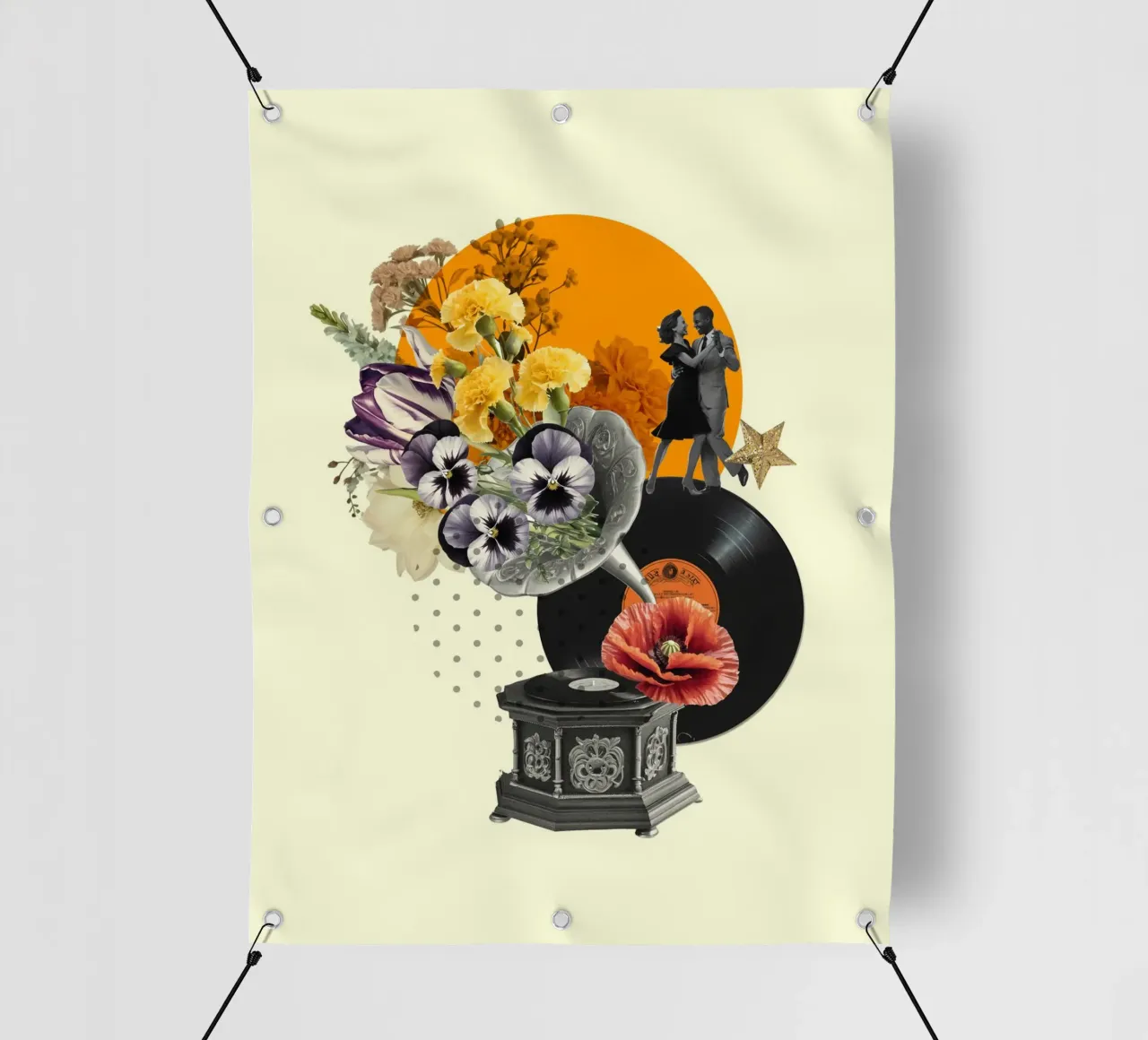 Dancing Through Time telo in pvc da Indigo Rain