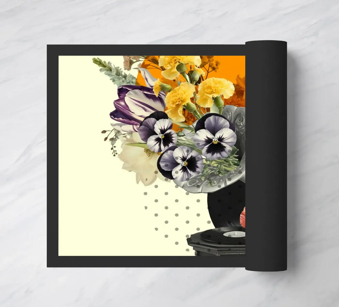 Dancing Through Time deurmat van Indigo Rain