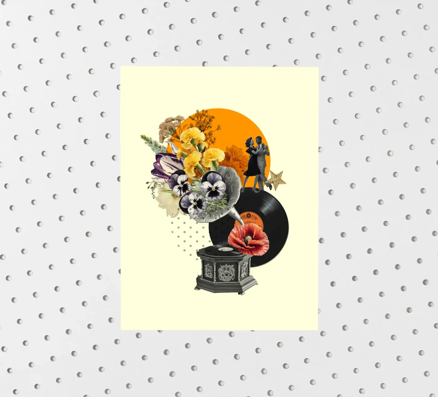 Dancing Through Time Sticker von Indigo Rain
