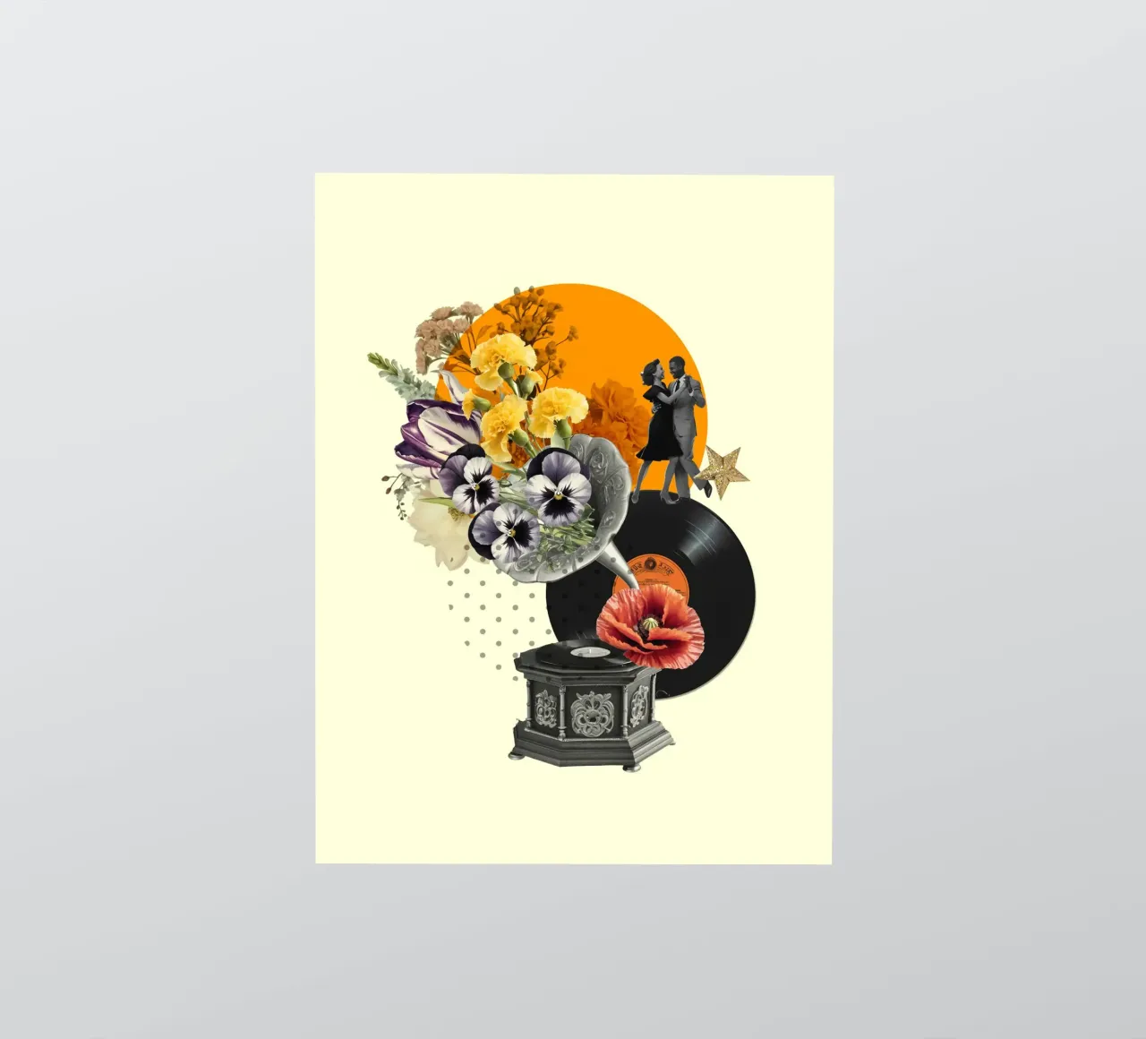 Dancing Through Time sticker by Indigo Rain