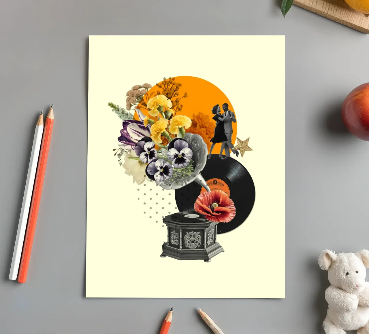 Dancing Through Time sticker sheet by Indigo Rain