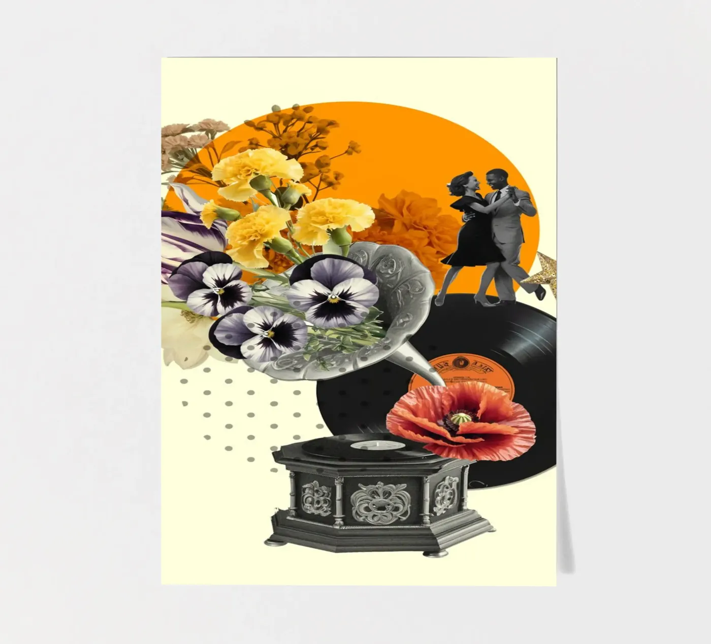 Dancing Through Time foglio adesivo da Indigo Rain