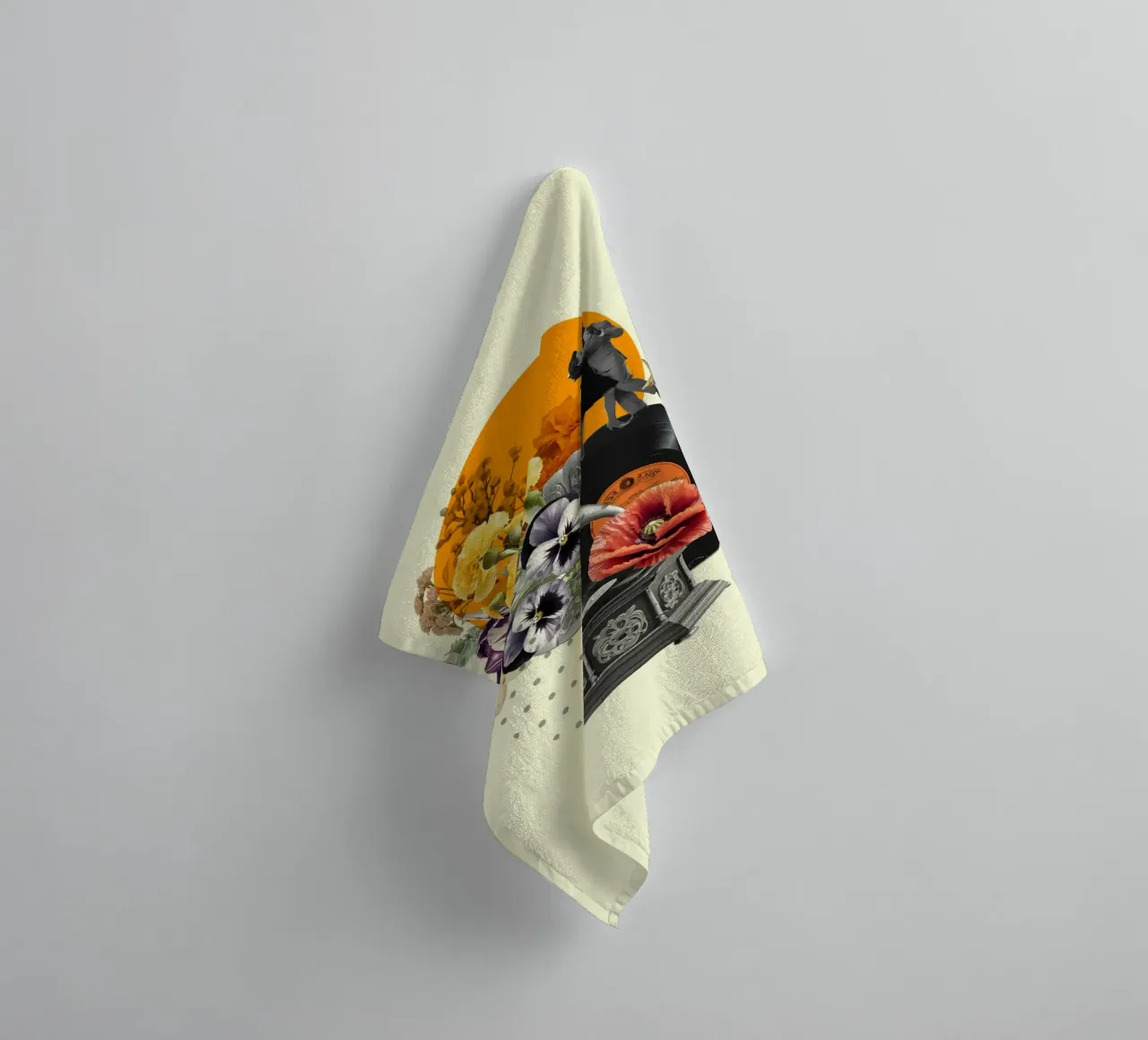 Dancing Through Time asciugamano da bagno da Indigo Rain