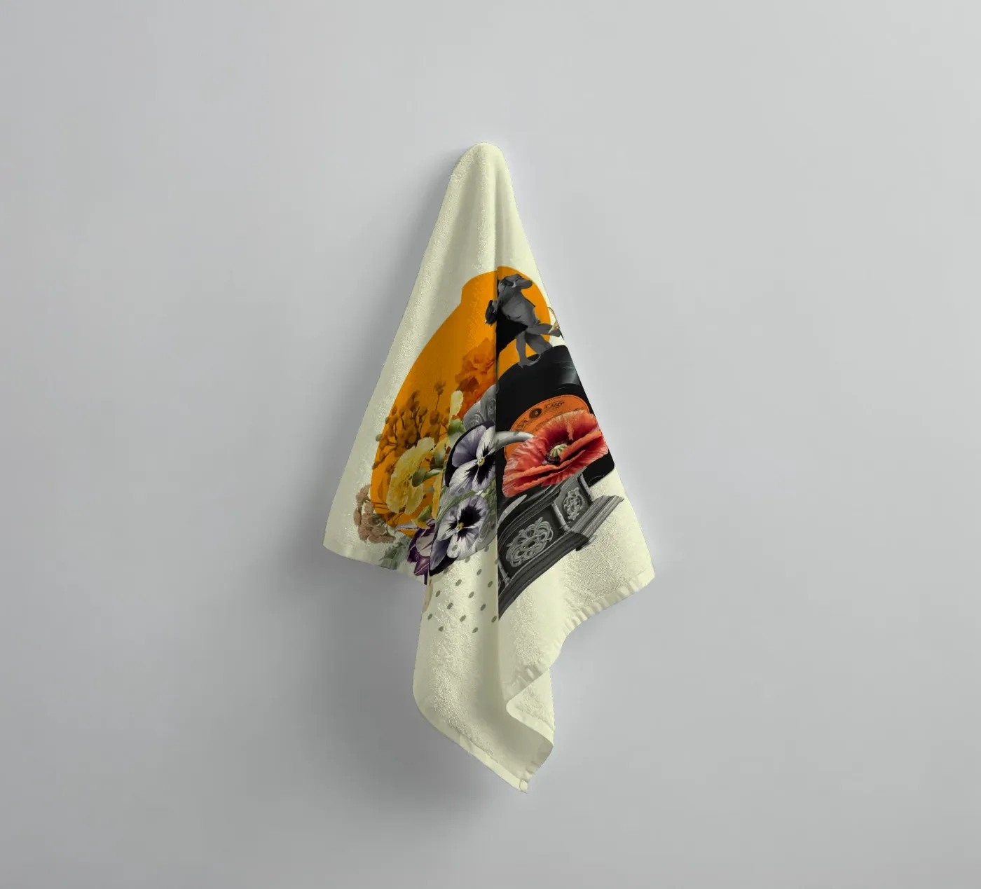 Dancing Through Time towel by Indigo Rain