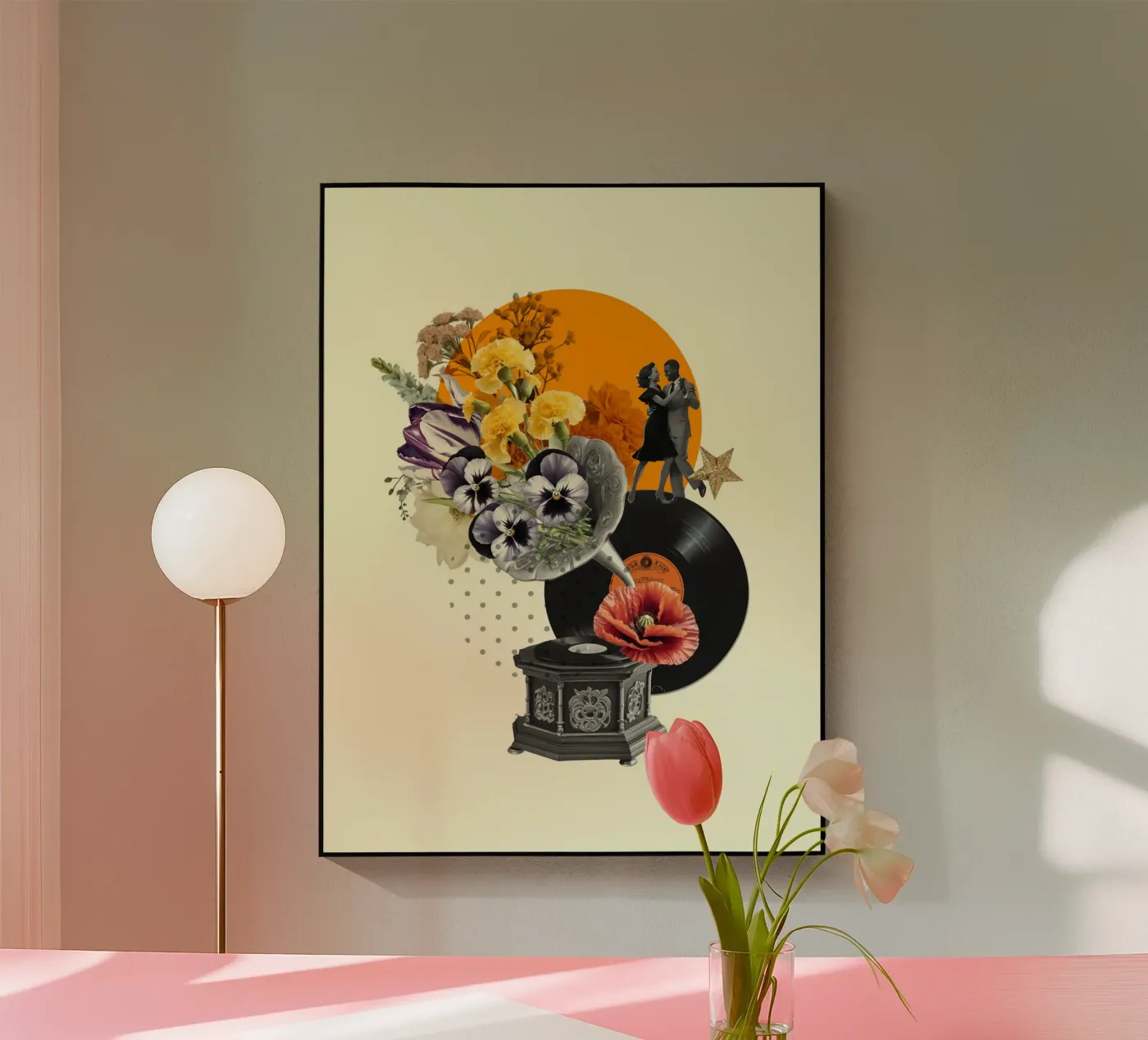 Dancing Through Time acryl van Indigo Rain