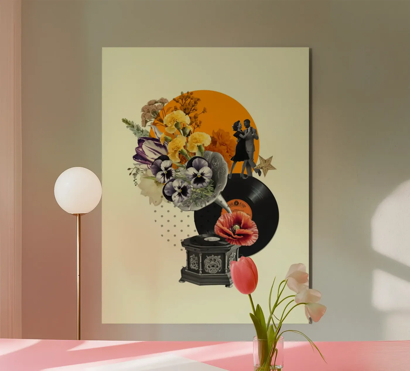 Dancing Through Time panneau forex de Indigo Rain