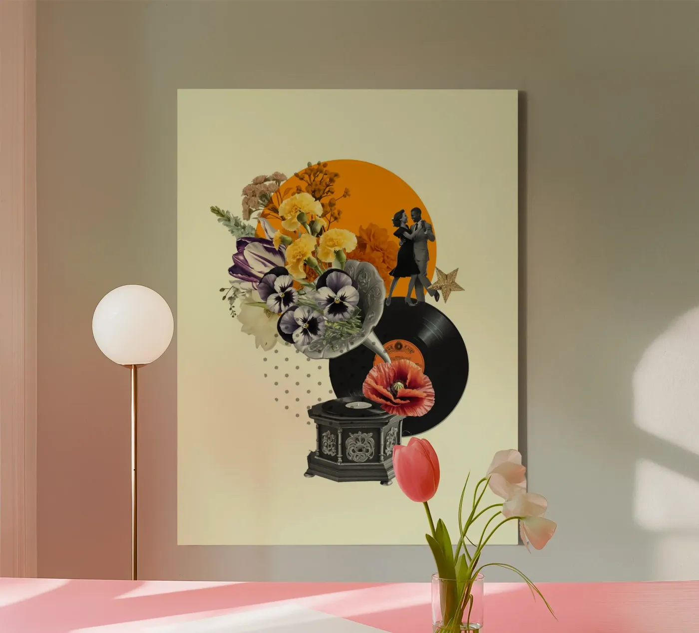 Dancing Through Time canvas by Indigo Rain