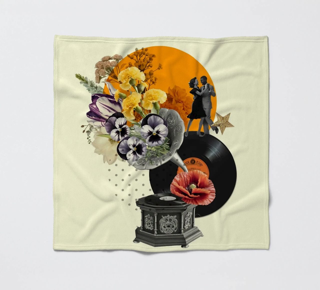 Dancing Through Time coperta in pile da Indigo Rain