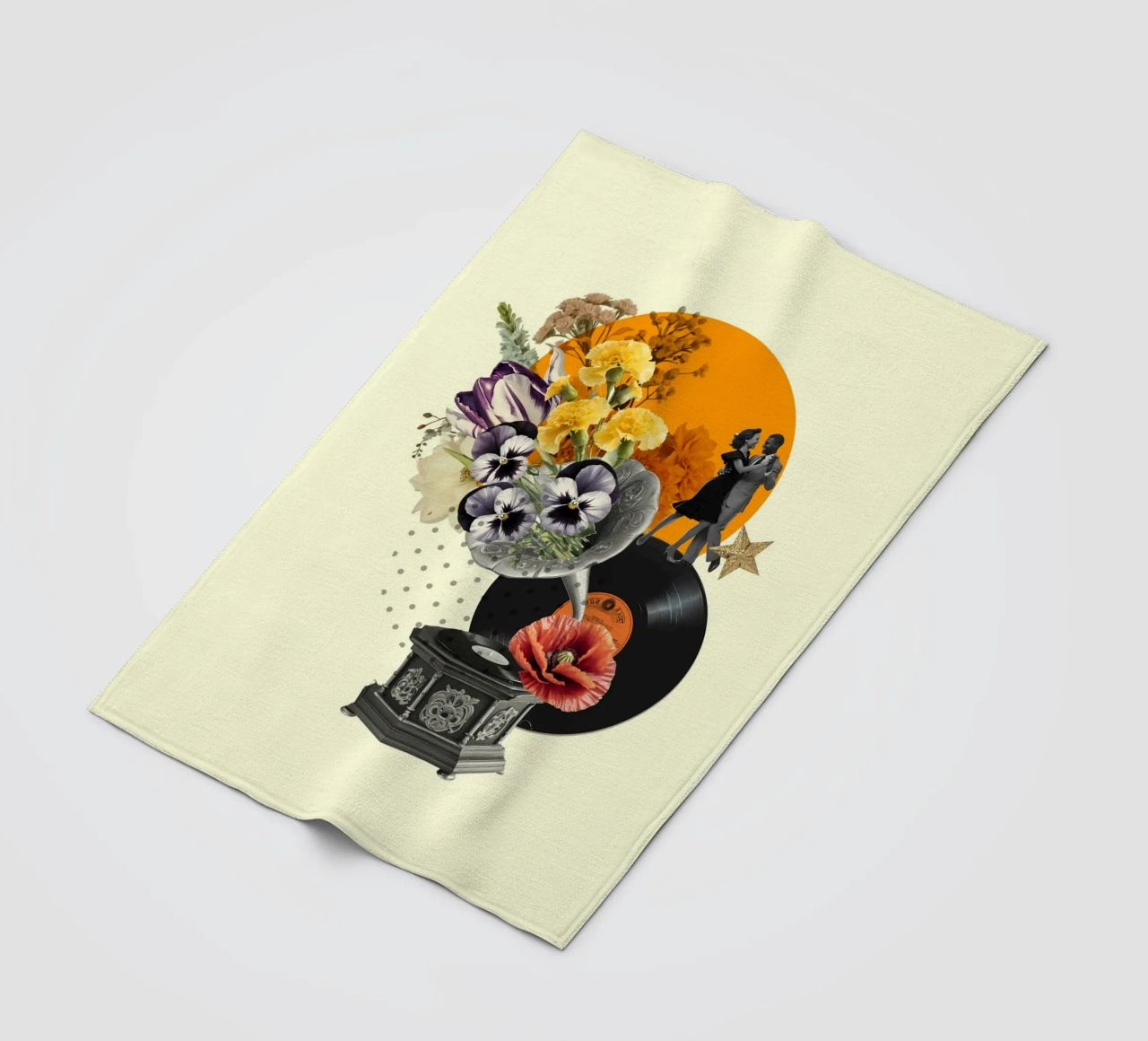 Dancing Through Time coperta in pile da Indigo Rain