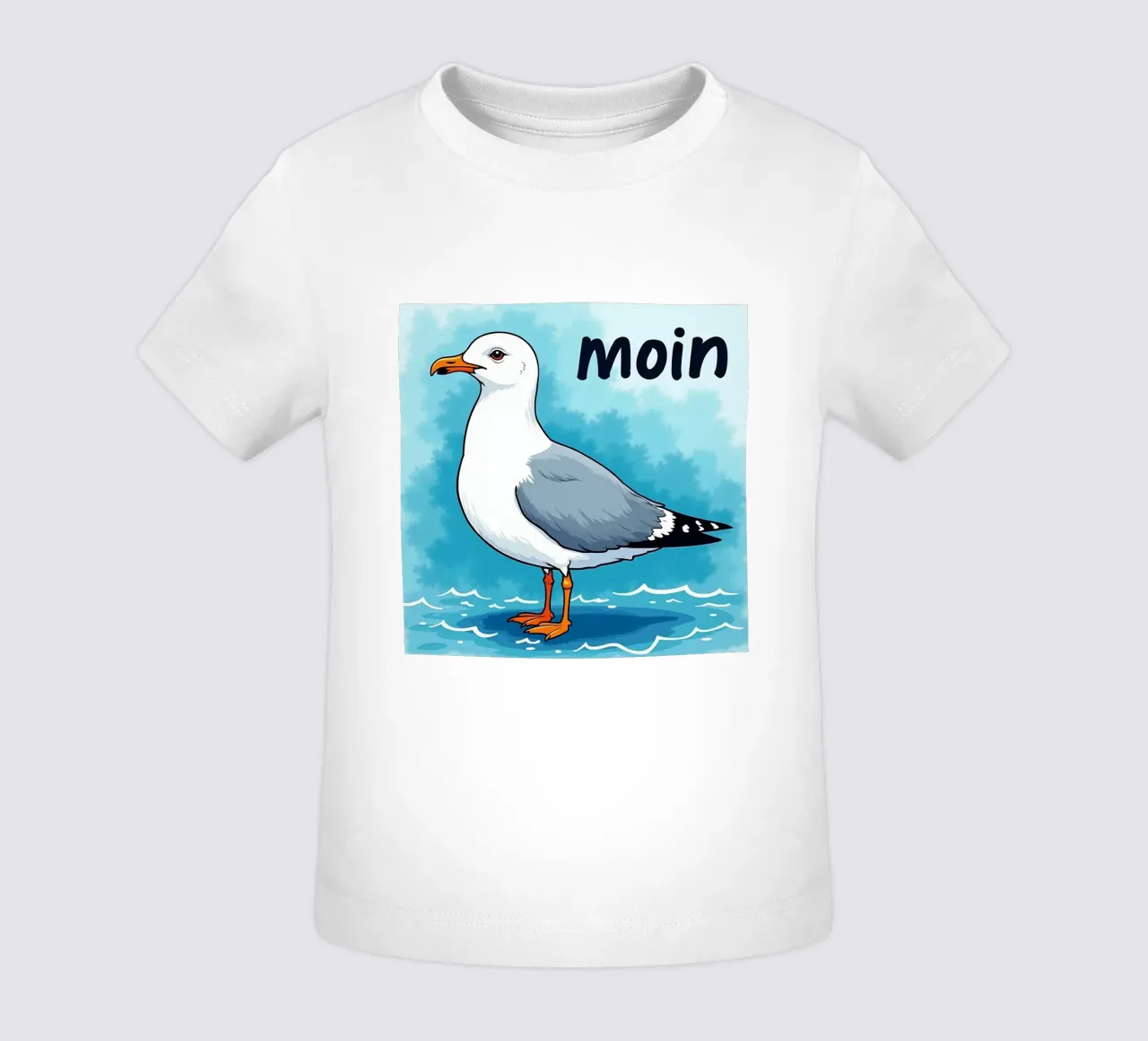MOIN - have a nice day baby t-shirt by CASTILO