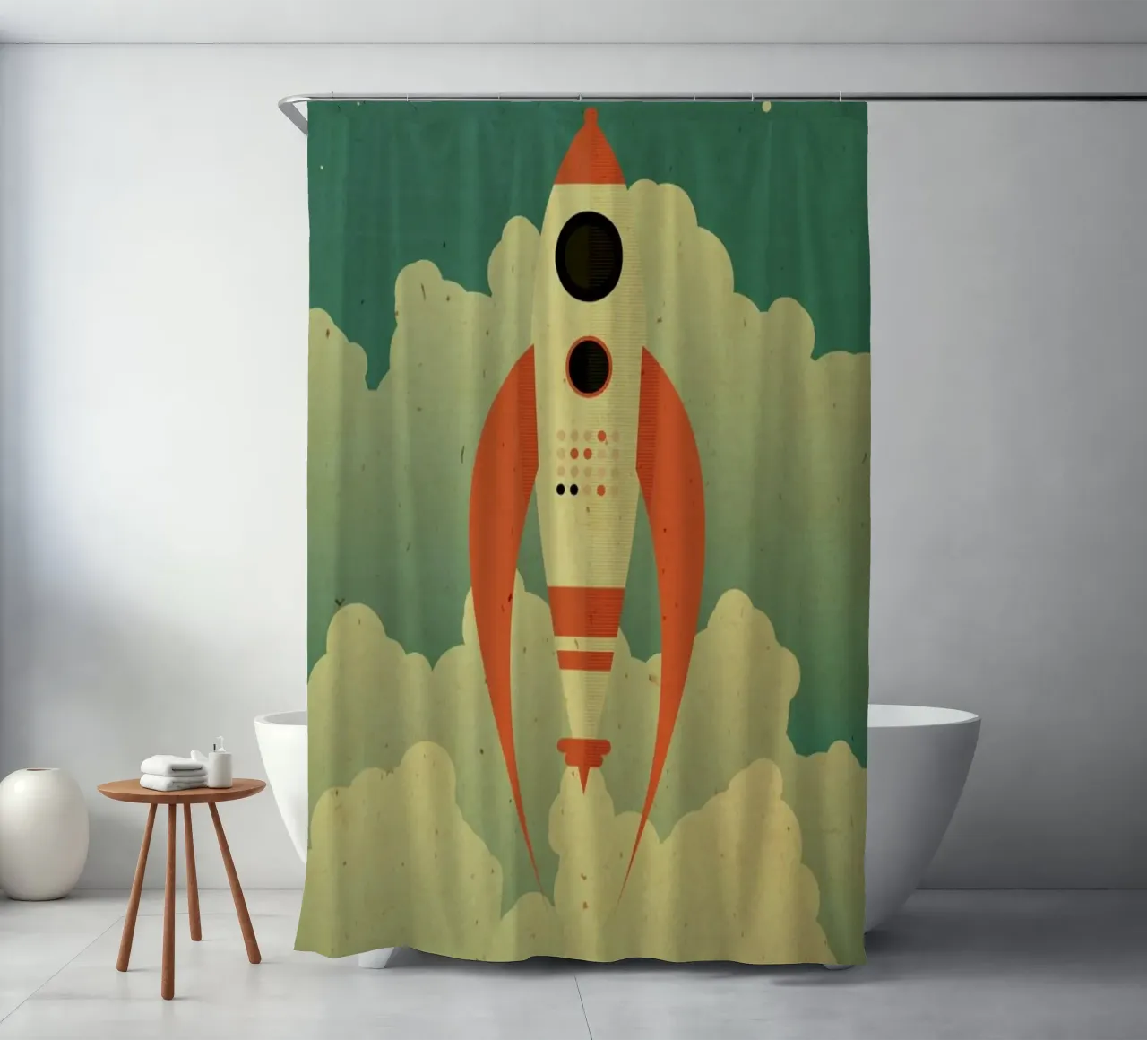 The Destination Duschvorhang von Danny Haas