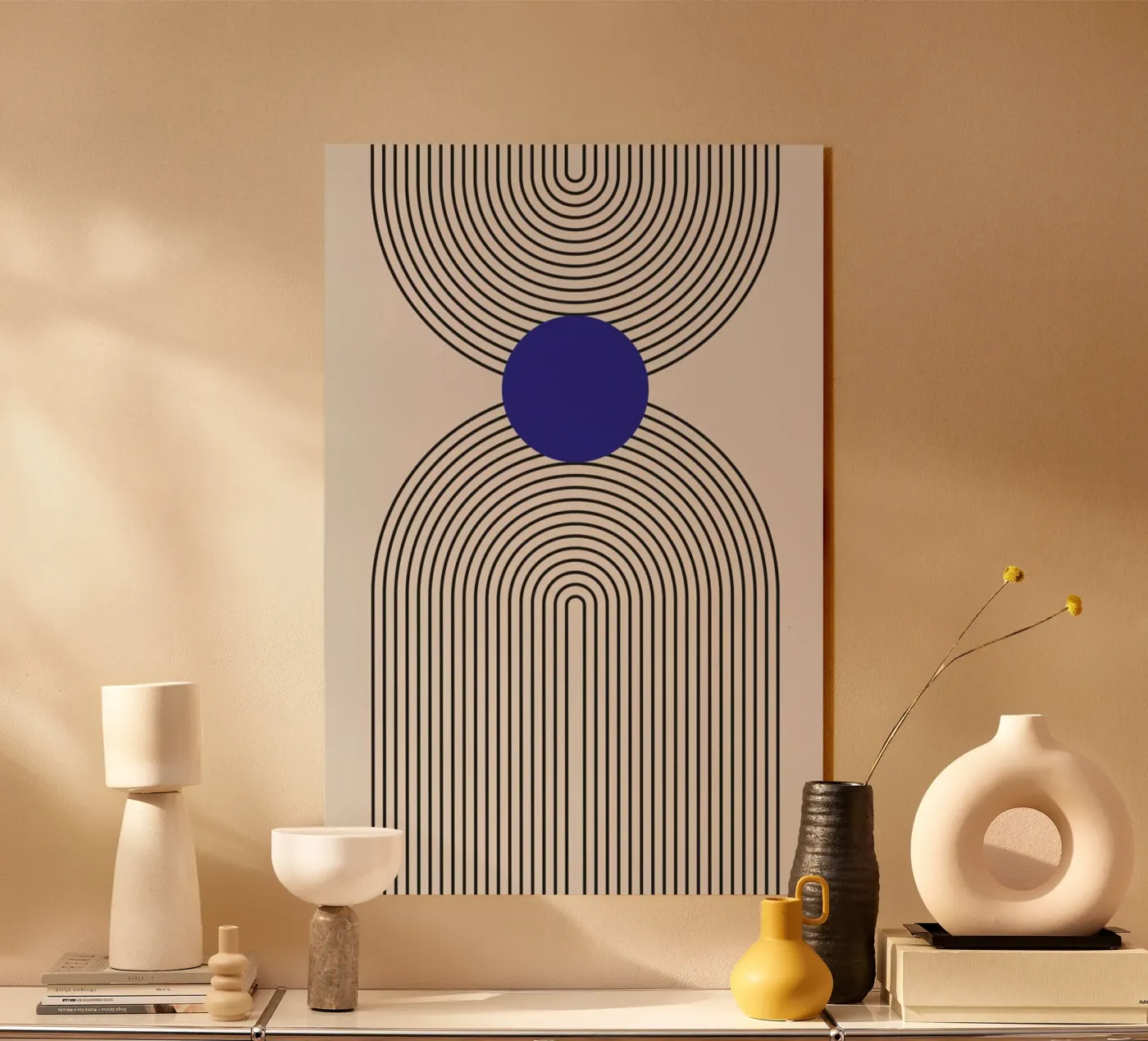 Blue Point plexiglas de Mottos by Sinan Saydik