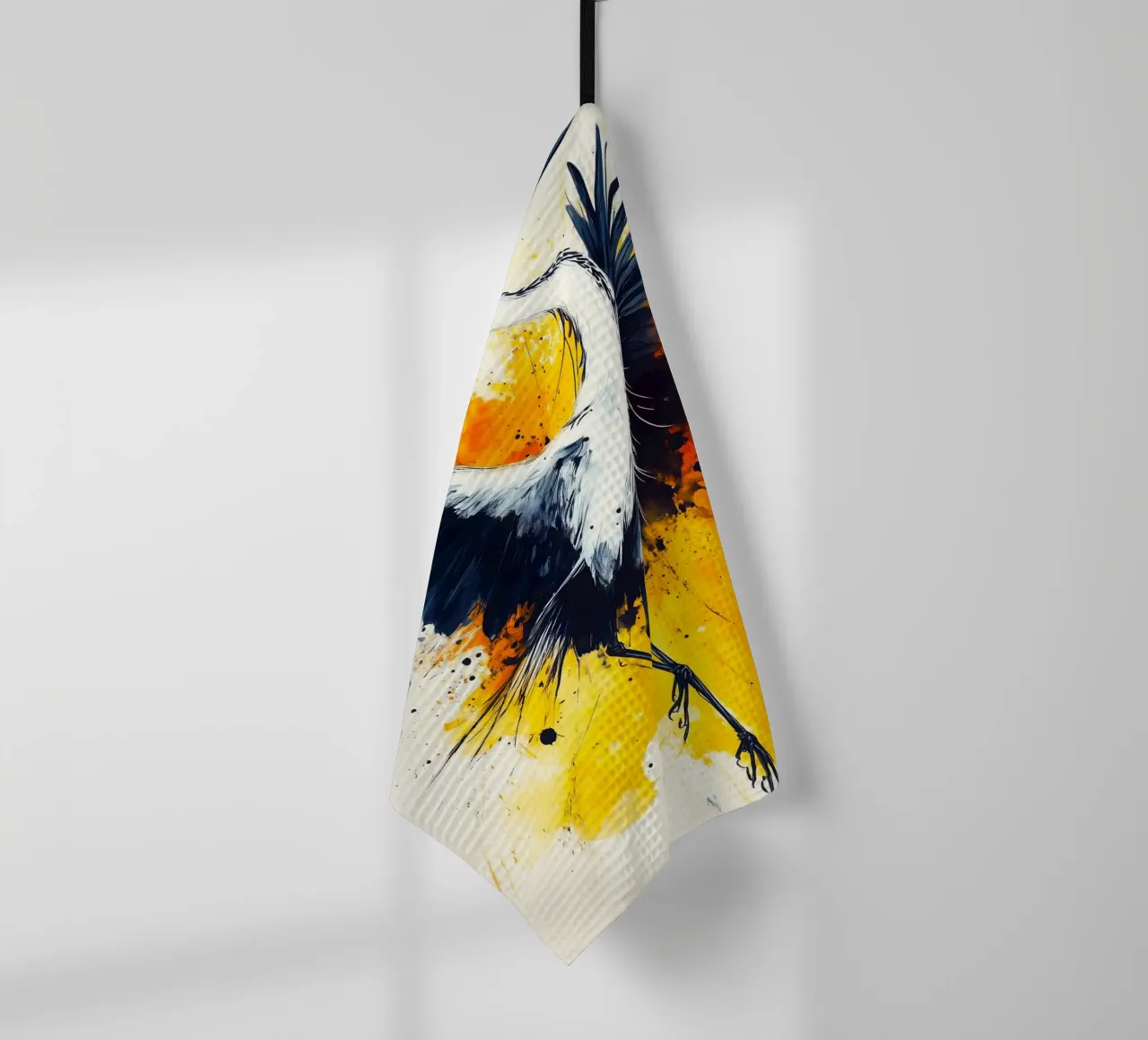 Arte dell'airone canovaccio da cucina da Justyna Jaszke JBJart