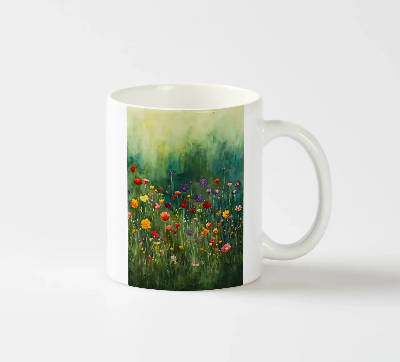 Prato verde tazza in ceramica da Justyna Jaszke JBJart