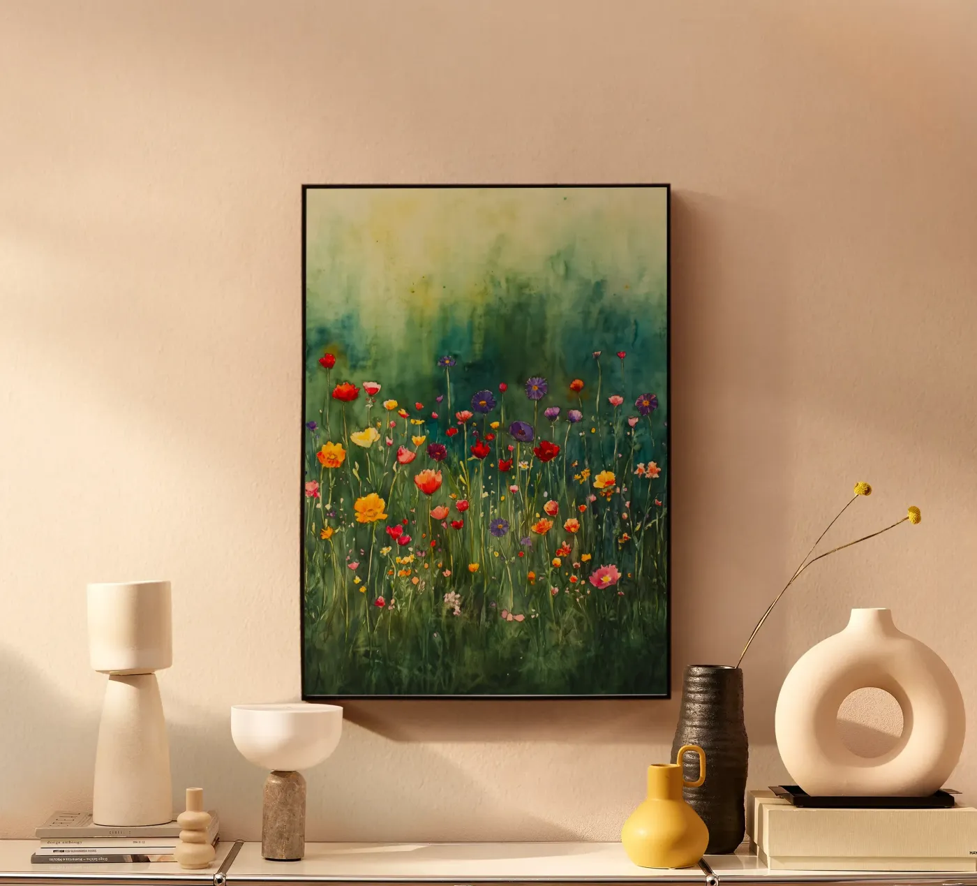 Green meadow plexiglass da Justyna Jaszke JBJart