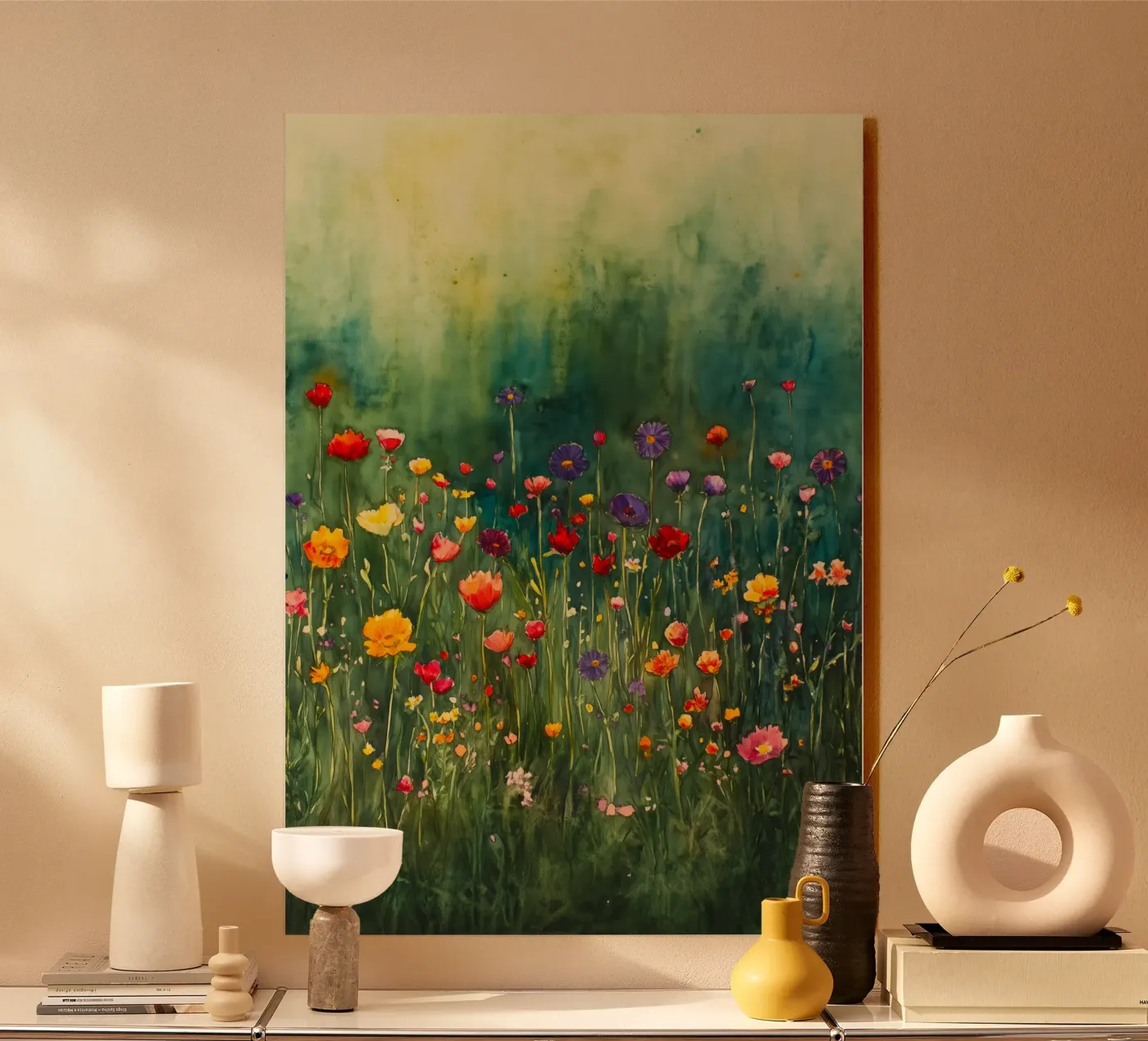 Green meadow plexiglass da Justyna Jaszke JBJart