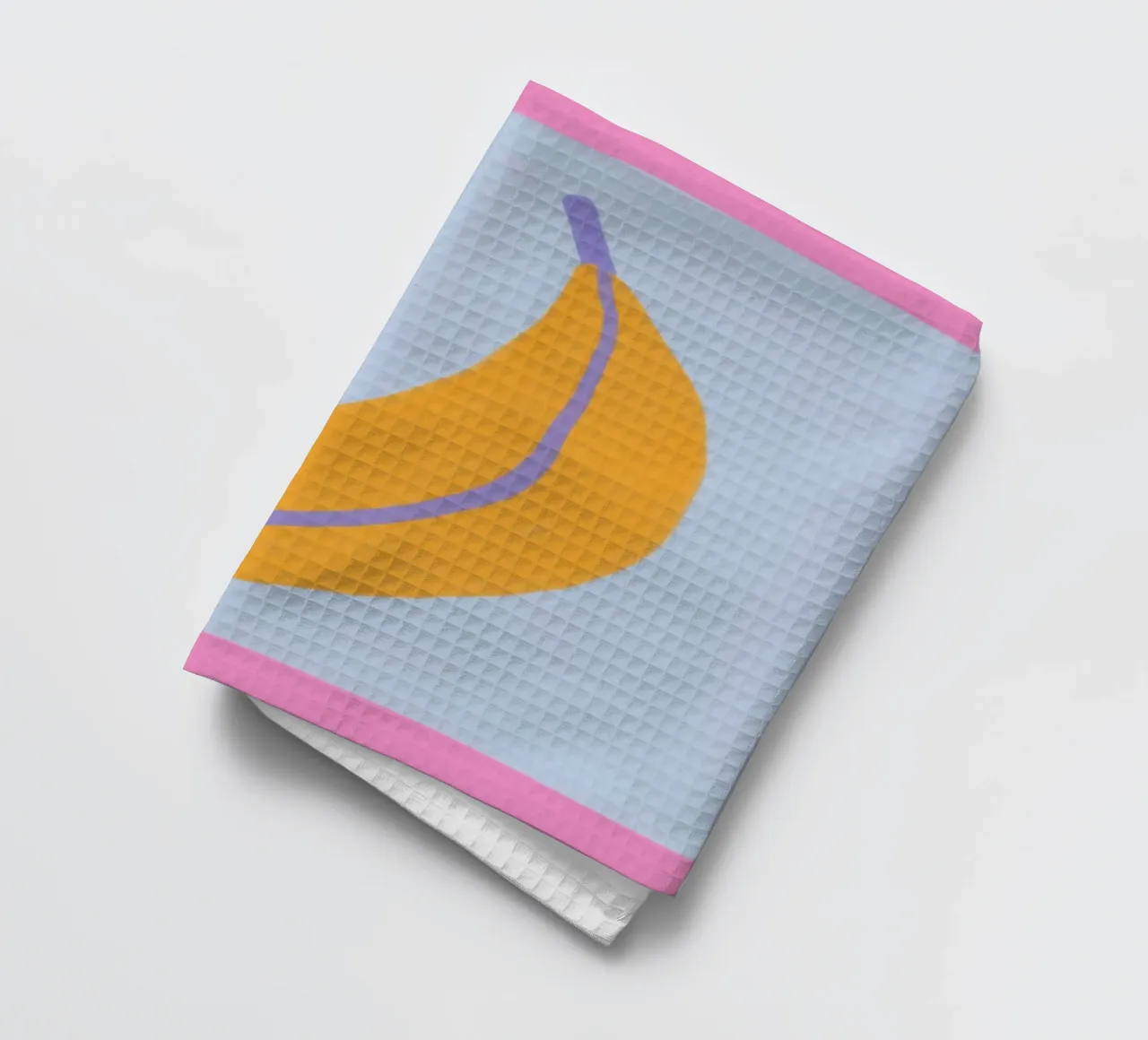 Cute banana tea towel by Wackapacka