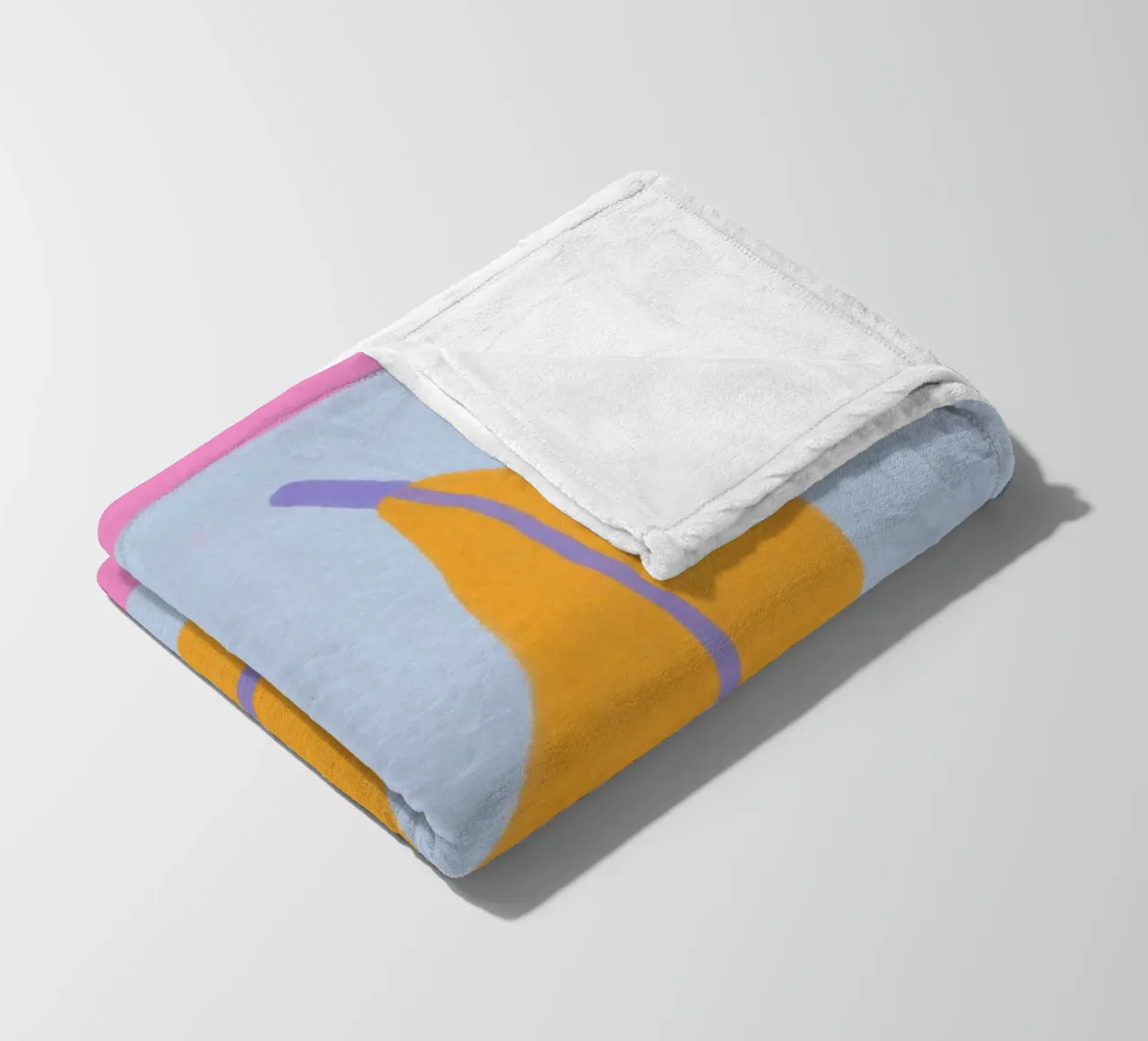 Cute banana fleece blanket by Wackapacka