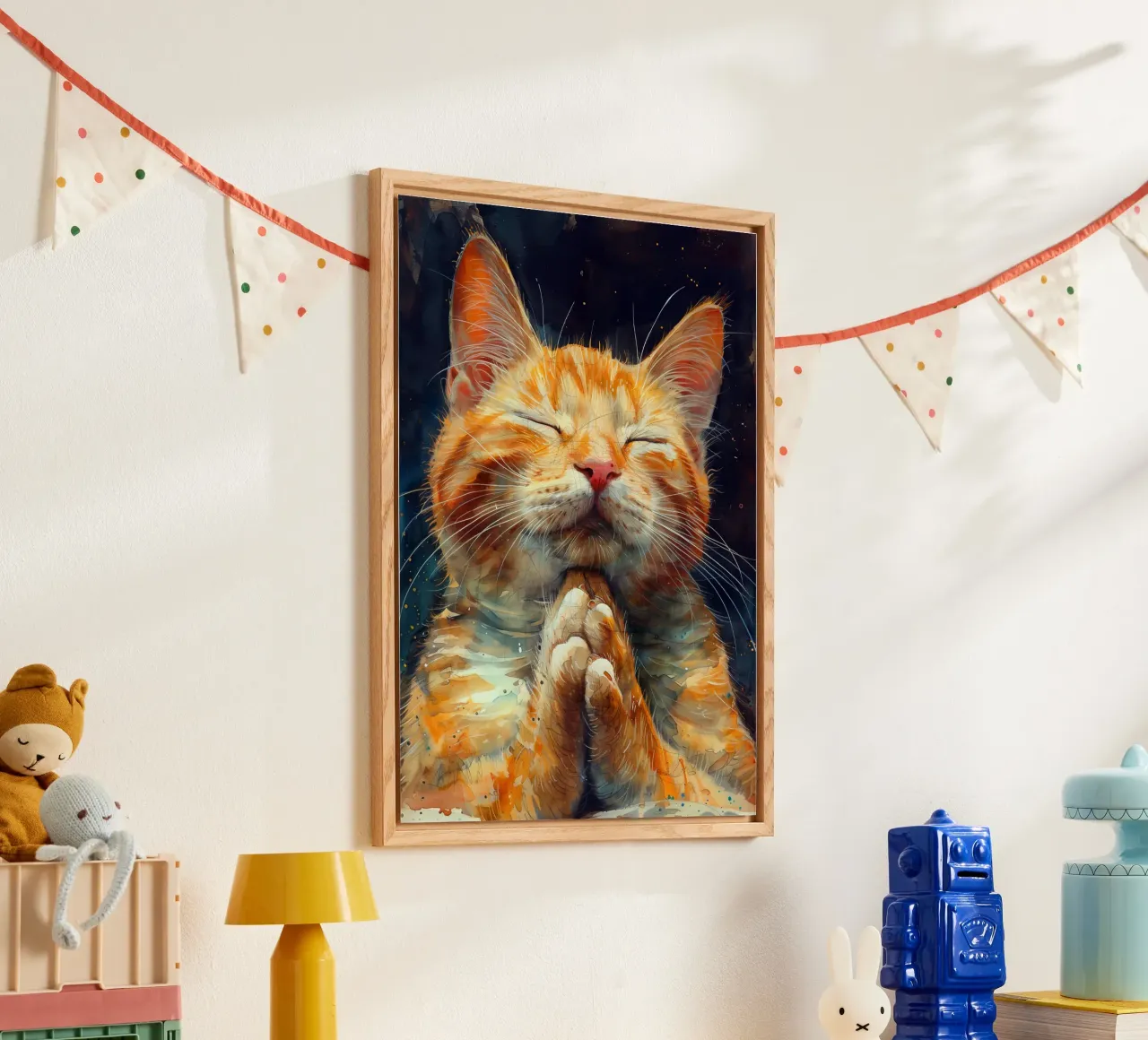 Gatto Rudolf plexiglass da Justyna Jaszke JBJart