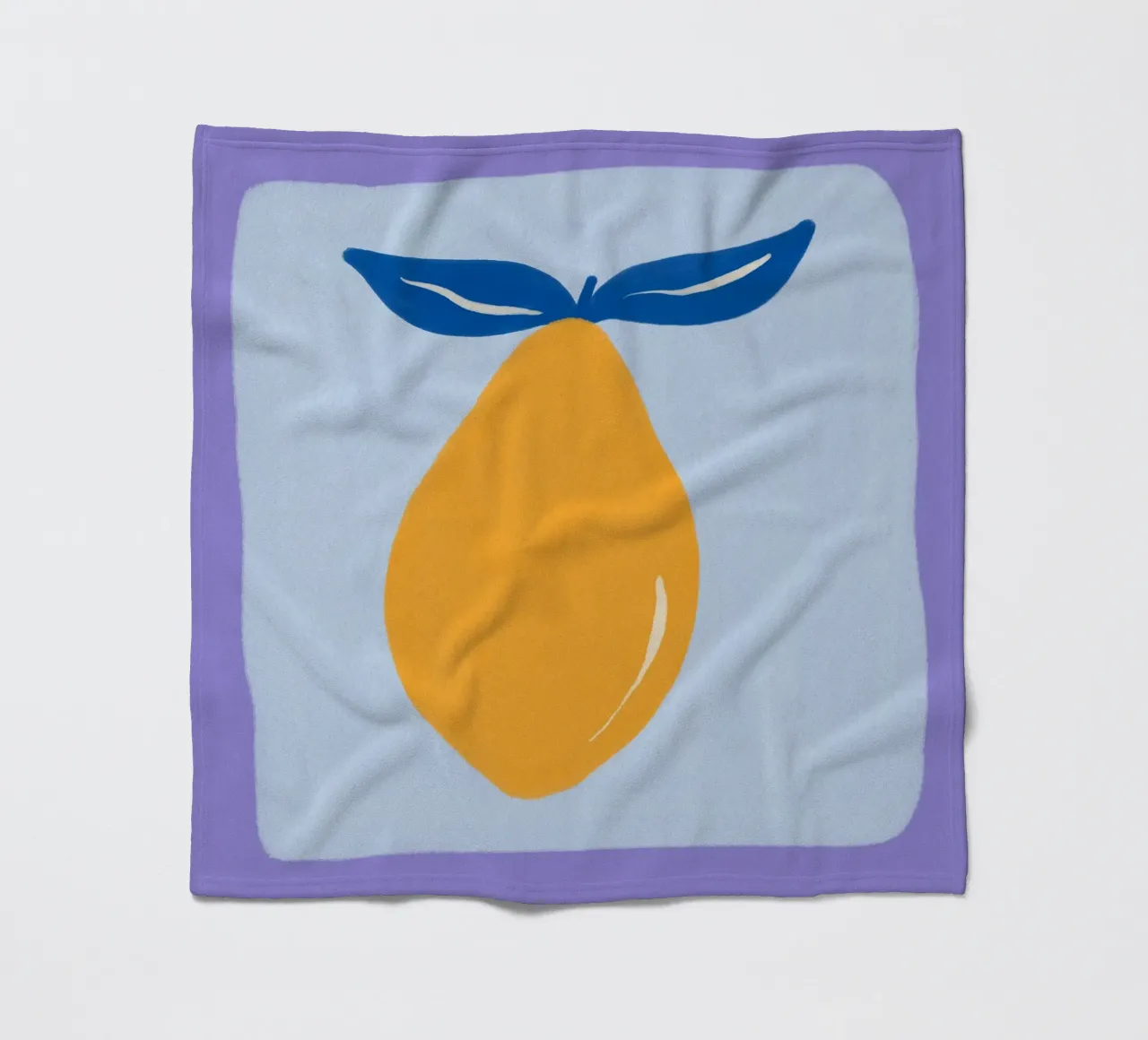Niedliche Zitrone Fleecedecke von Wackapacka