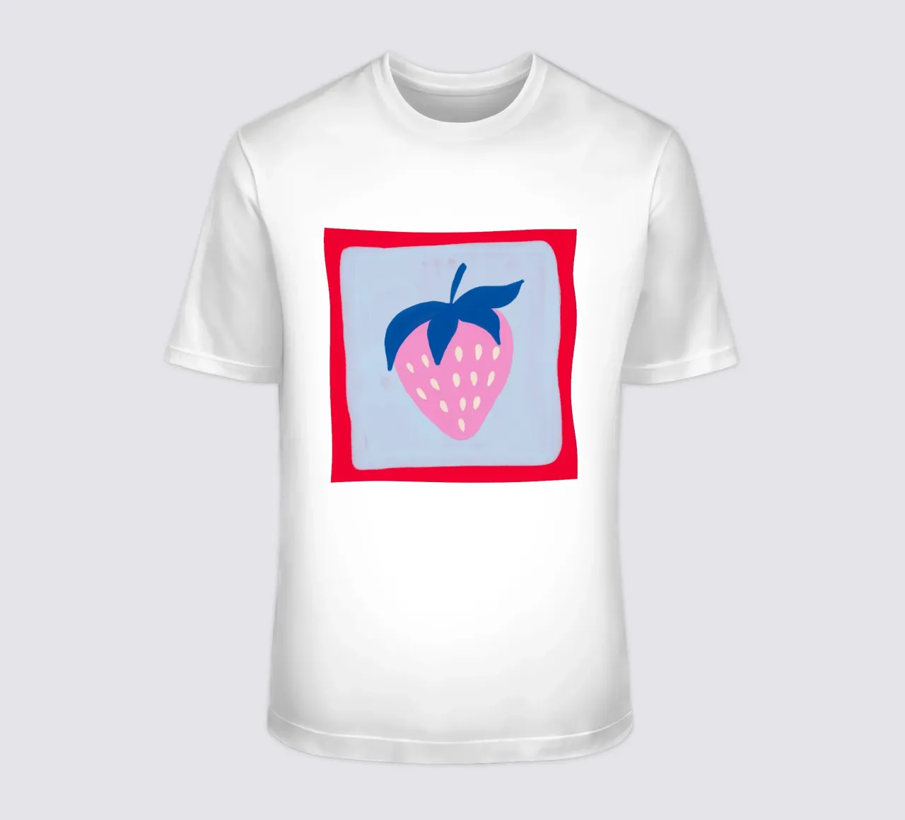 Mignonne fraise t-shirt de Wackapacka
