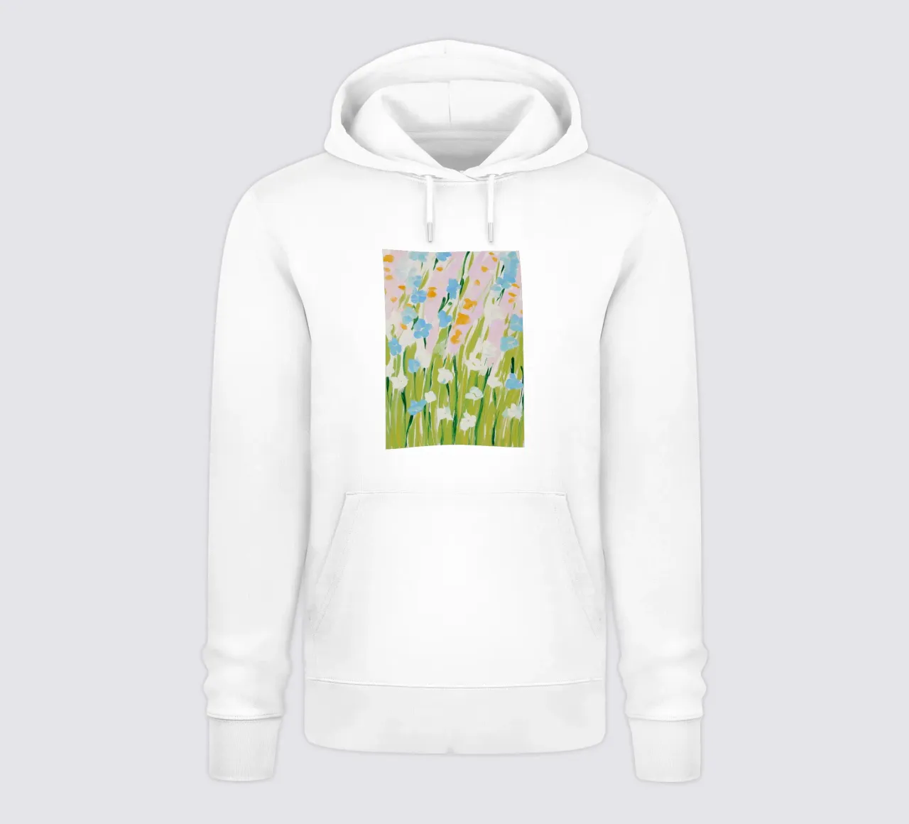 Wildflowers, Flower Print, Abstract Floral Art hoodie by Boheme