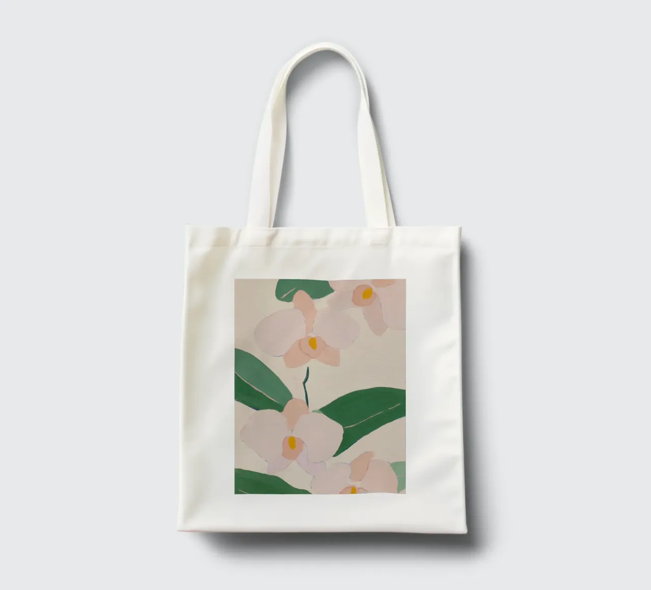 Orchid Poster, Orchid Flower Print tote bag by Boheme