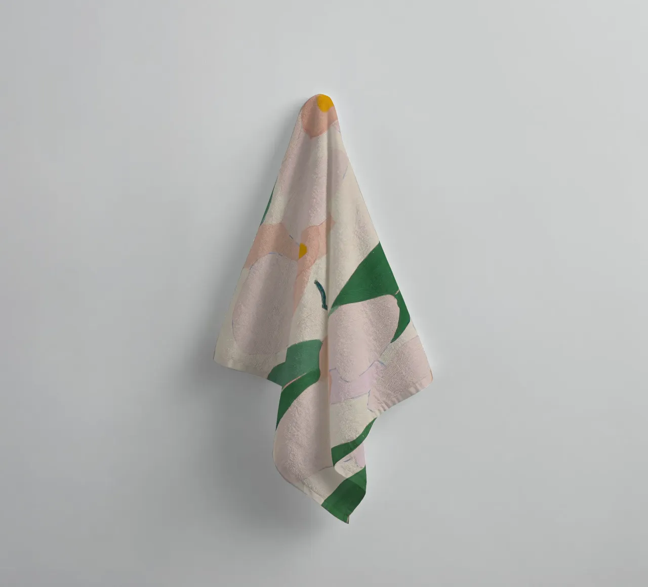 Orchid Poster, Orchid Flower Print towel by Boheme
