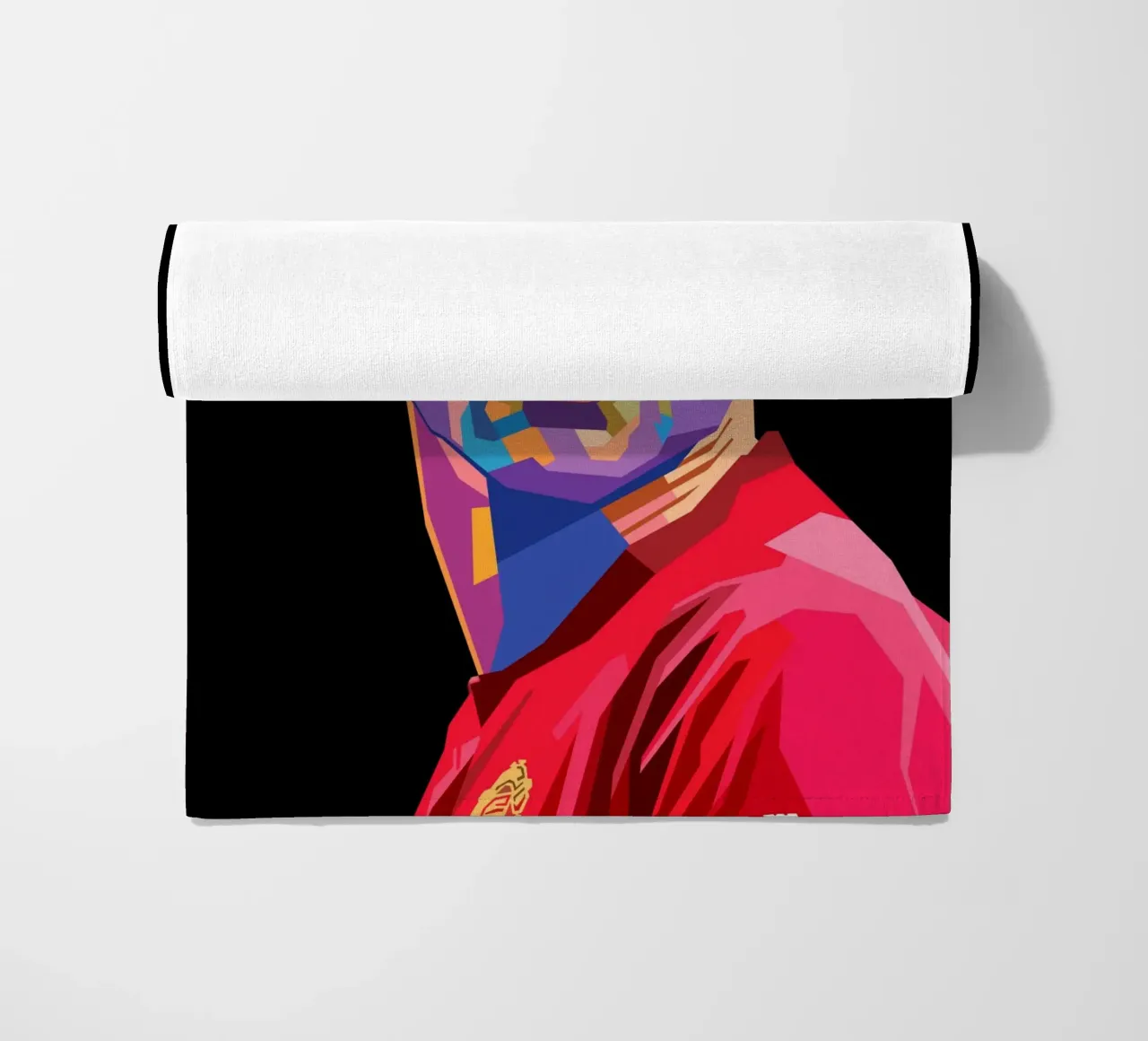 Iconic Football - Ryan Giggs beach towel by Hantamrata