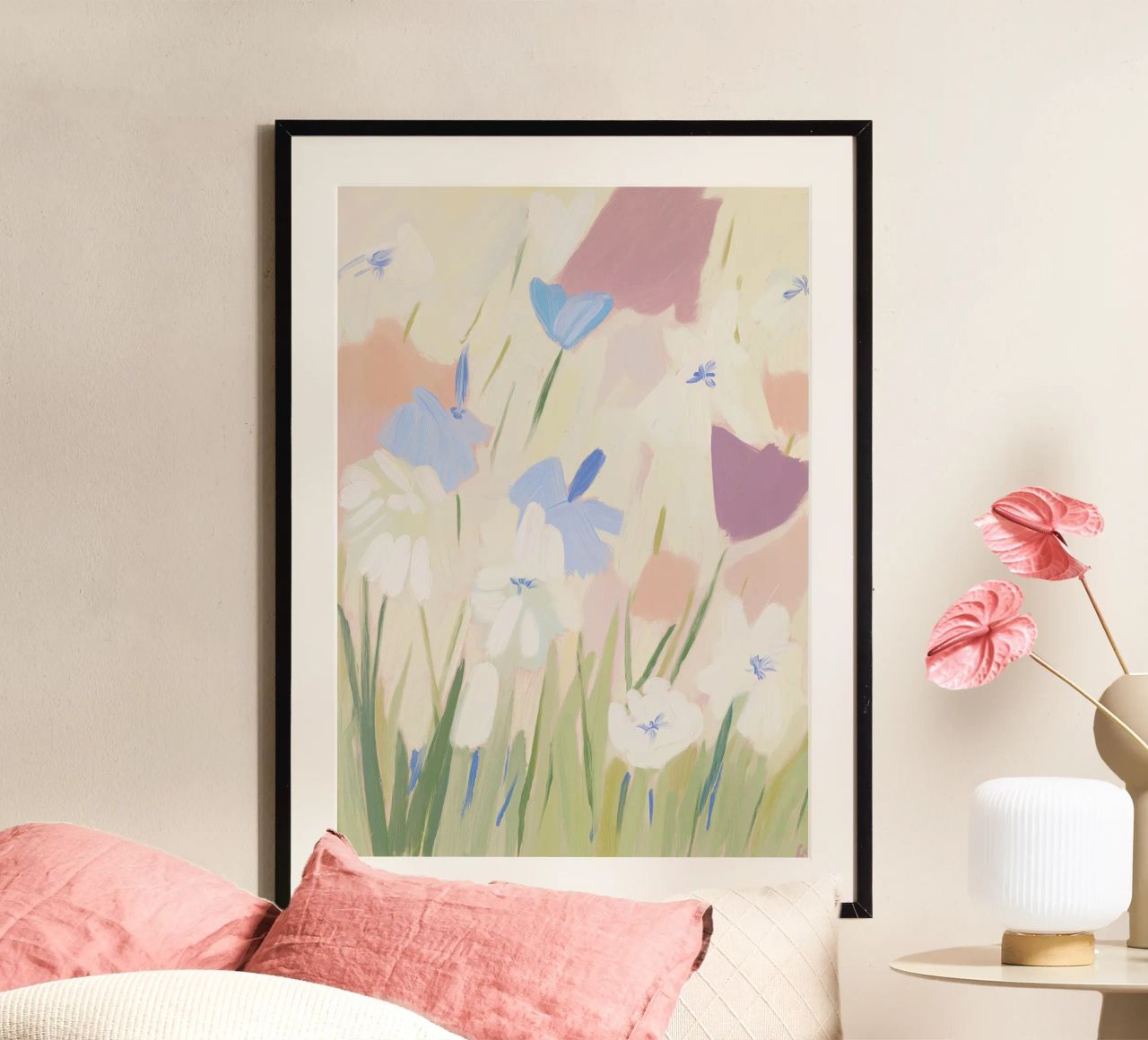 Wildblumen Druck, Blumen Poster, Blumendruck, Moderne Kunst Poster von Boheme