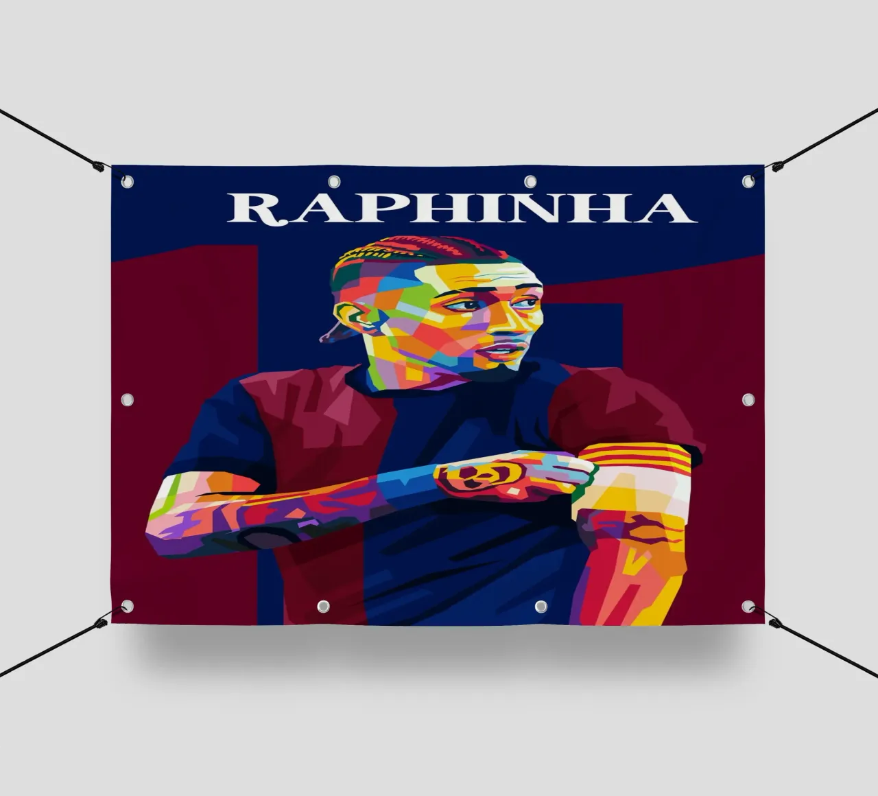 Raphinha Barcelona WPAP telo in pvc da WPAP MALANG