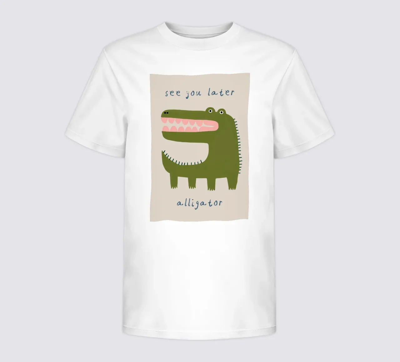Bis später Alligator Kinder T-Shirt von Little Lola