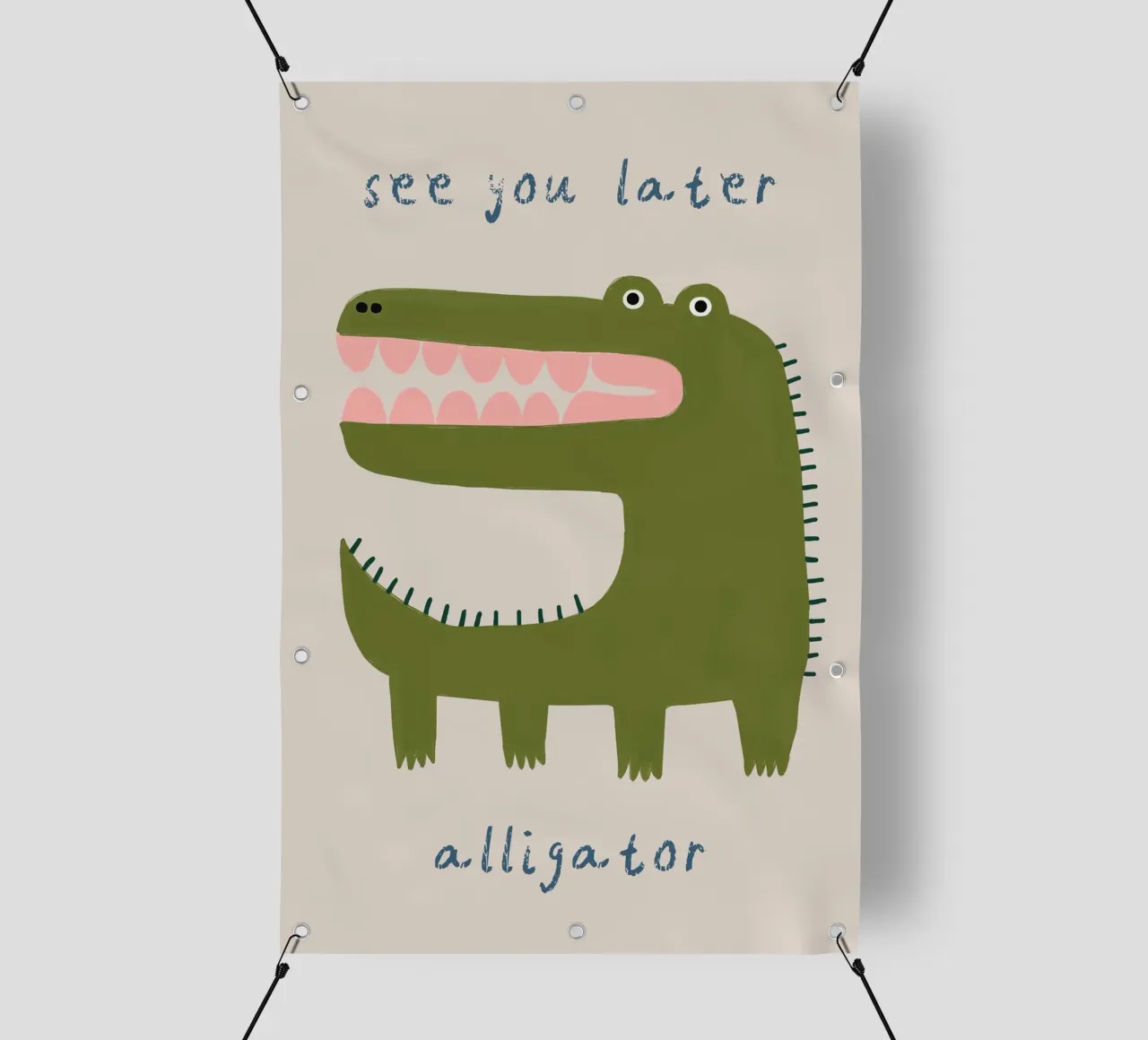 See you later Alligator pvc cover by Little Lola