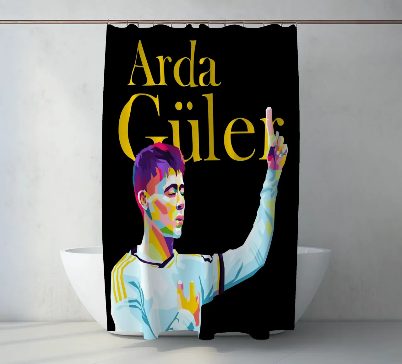 Arda Guler Real Madrid WPAP tenda da doccia da WPAP MALANG