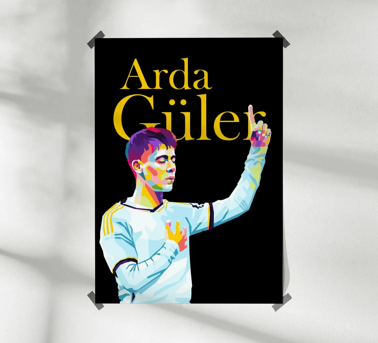 Arda Guler Real Madrid WPAP poster da WPAP MALANG
