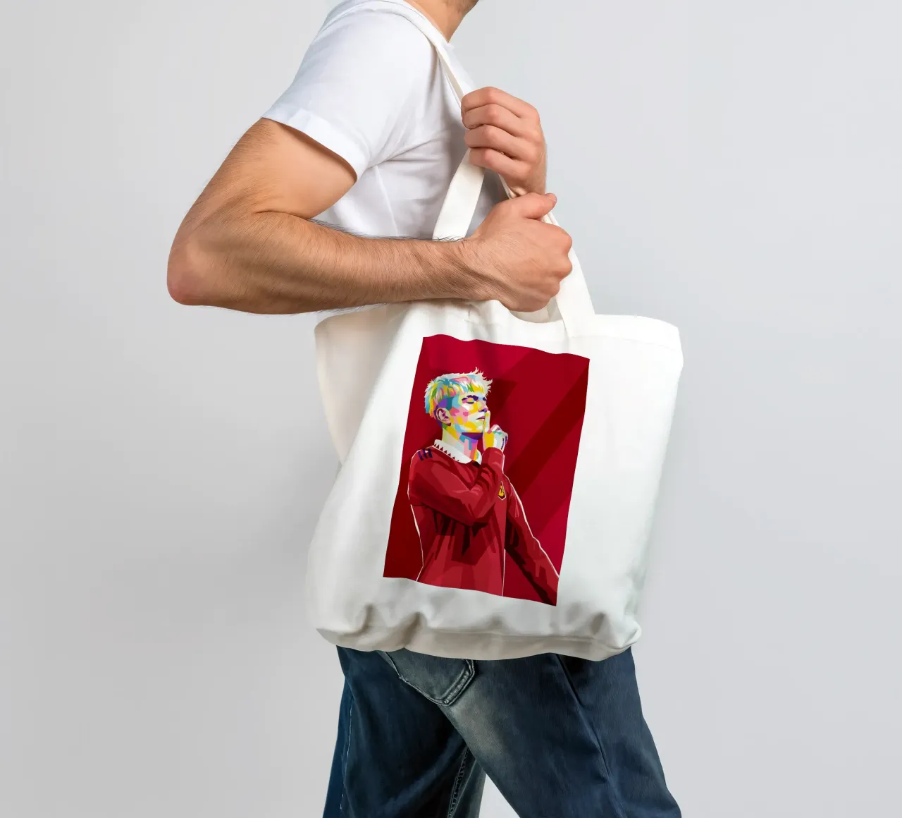 Garnacho wpap Pop art borsa in juta da WPAP MALANG