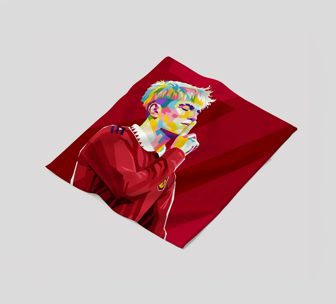 Garnacho wpap Pop art coperta in pile da WPAP MALANG