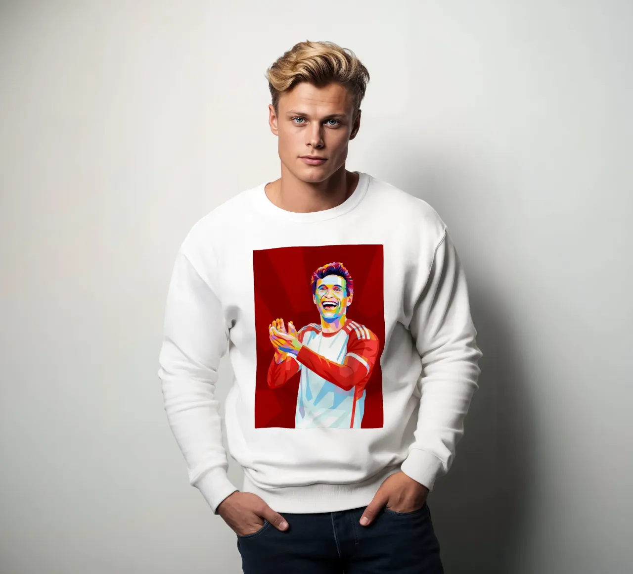 Thomas Müller wpap sweatshirt by WPAP MALANG